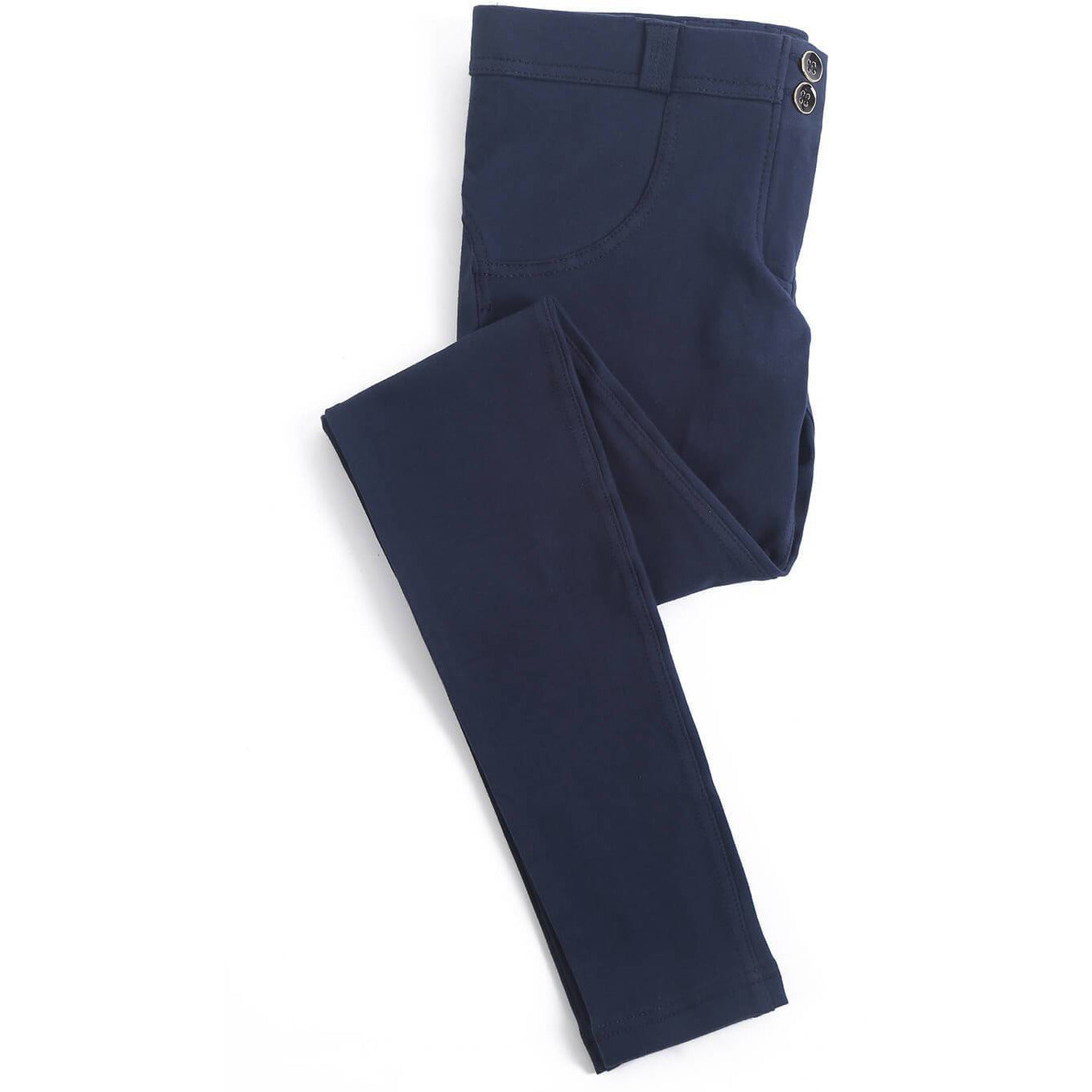 Dark Blue Cotton Pants Lift & Support