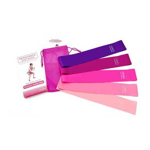 5 Pcs Set Resistance Bands Yoga Rubber