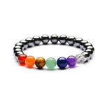 7 chakra Men Women Natural Stones Bracelets