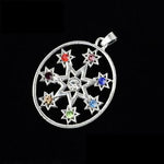 7 Chakra  Men Women  Pendant  Necklace