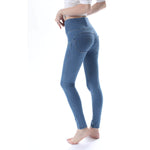 High Waist Blue Denim Lifts & Supports