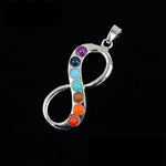 7 Chakra  Men Women  Pendant  Necklace