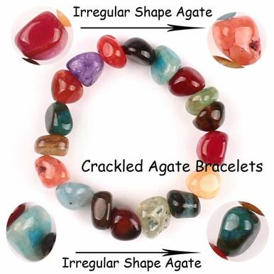 7 Chakra Healing Crystals Natural Stone Women Bracelets