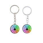 7 Chakra Key Chain Ring Pendant For Bag