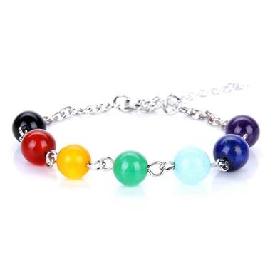 7 Chakra Healing Necklaces Women Bracelet