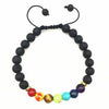 7 Chakra Multi color Bead Stone Bracelet For Women