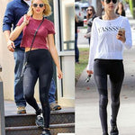 2022 Moto Design Leather-like Varnish Mesh Panels Leggings Hiney Trainer™