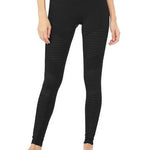 2022 Moto Design Leather-like Varnish Mesh Panels Leggings Hiney Trainer™