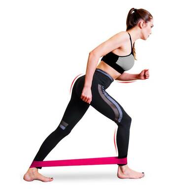 5 Pcs Set Resistance Bands Yoga Rubber