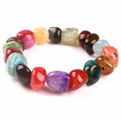 7 Chakra Healing Crystals Natural Stone Women Bracelets