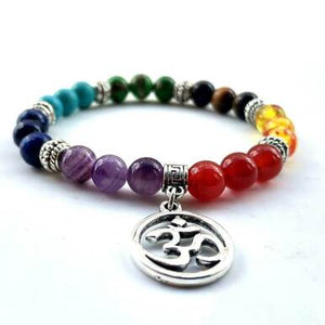 7 Chakra Stone Bracelets For Men Women