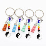 7 Chakra Key chain Car Key Chain Ring Pendant For Bag