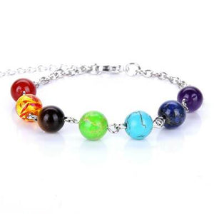 7 Chakra Healing Balance Beads Necklaces for Women