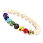 7 Chakra Women Men Natural multi color Stone Bracelets