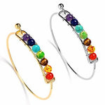 7 Chakra Natural Stone Healing Women Men Bracelets