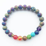 7 Chakra Healing Balance Men Women Bracelet 1