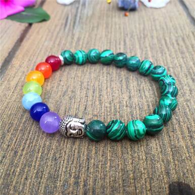 7 Chakra Men Women Bracelet