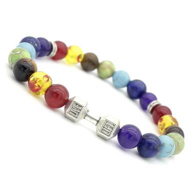 7 Chakra Men Women Natural Stone Beads Bracelets