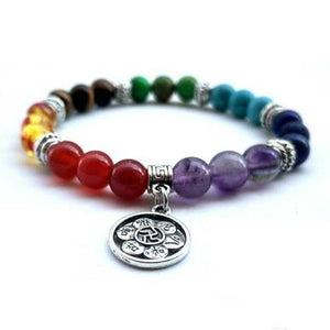 7 Chakra Stone Bracelets For Men Women