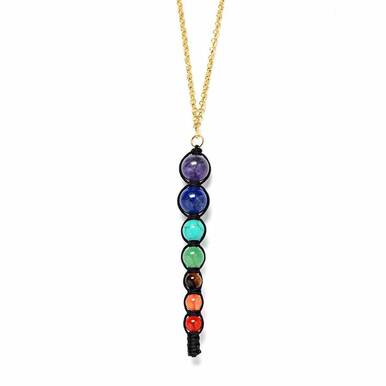 7 Chakra Healing Balance Beads Women  Necklace