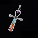 7 Chakra  Men Women  Pendant  Necklace