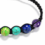 7 Chakra Women Men Healing Balance Bracelet