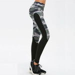 Camo Patchwork Yoga/ Workout Leggings