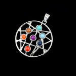 7 Chakra  Men Women  Pendant  Necklace