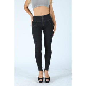 High Rise Black Denim Lifts & Supports