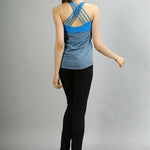 Open Back Sleeveless Yoga Shirt/Bra